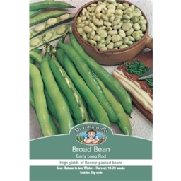 Photo of Mr Fothergills Seeds Broad Bean Early Lg.Pod
