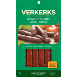 Photo of Verkerks Spanish Chorizo Salami Sticks 150g