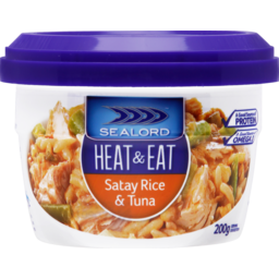 Photo of Sealord Heat & Eat Satay Rice & Tuna
