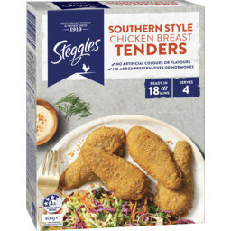 Photo of Steggles Chicken Breast Tenders Southern Style 400gm