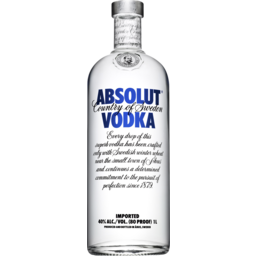 Photo of Absolut Vodka 1l