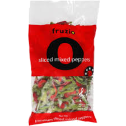 Photo of Fruzio Sliced Mixed Peppers