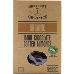 Photo of Green Grove - Dark Choc Coated Almonds
