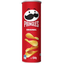 Photo of Pringles Original Ready Salted Stacked Potato Chips 134g 134g