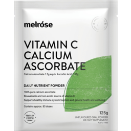 Photo of Vitamin C - Calcium Ascorbate 125g