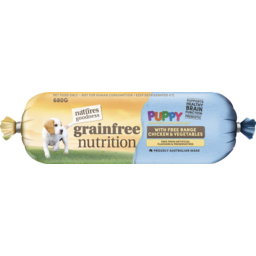 Photo of Natures Goodness Grain Free Chicken And Vegetables Chilled Puppy Food 680g