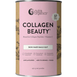 Photo of NUTRA ORGANICS:NO Collagen Beauty Unflavoured 450g