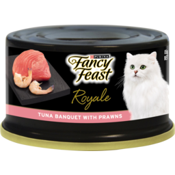 Photo of Purina Fancy Feast Royale Tuna Banquet With Prawns Cat Food 85g