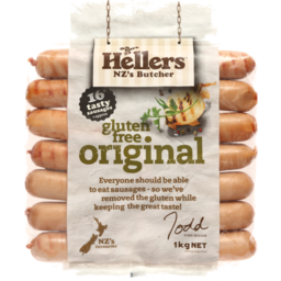 Photo of Hellers Sausages Gluten Free Precooked 1kg