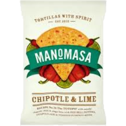 Photo of Manomasa Tortillas Chilli & Lime 160gm