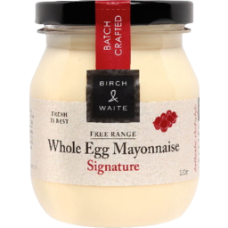 Photo of Birch & White Whole Egg Mayonaise
