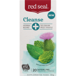 Photo of Red Seal Herbal Blend Tea Bags Cleanse 20 Each