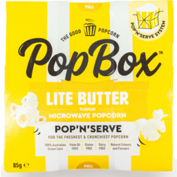 Photo of PopBox Lite Butter Popcorn