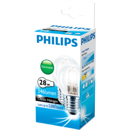 Photo of Philips Halogen Light Bulb Lustre 28w E 2x27
