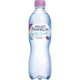 Photo of Mount Franklin Lightly Sparkling Water Berry Bottle 450ml