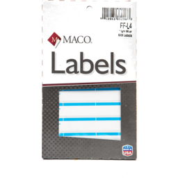 Photo of File Folder Labels - Light Blue
