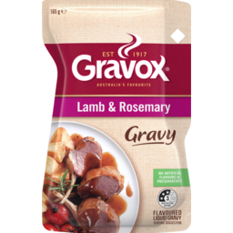 Photo of Gravox® Lamb & Rosemary Liquid Gravy Pouch 165g