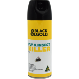 Photo of Black & Gold Fly Spray Pine 300g