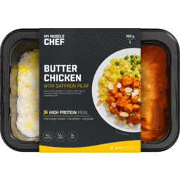 Photo of My Muscle Chef Butter Chicken & Saffron Pilaf 360g