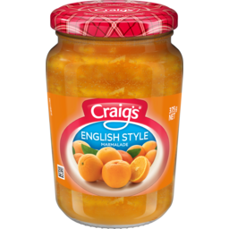 Photo of Craig's Marmalade Chunky English 375g