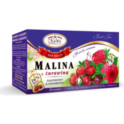 Photo of Malwa Tea Malina Raspberry & Cranberry 20's