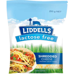 Photo of Liddells Cheese Lactose Free Shredded (250g)