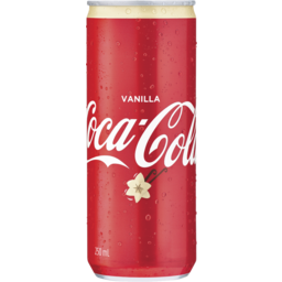 Photo of Coca-Cola Tm Coca-Cola Vanilla Soft Drink Can 250ml