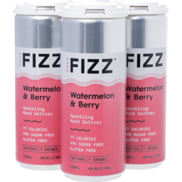 Photo of Hard Fizz Watermelon And Berry Seltzer Can