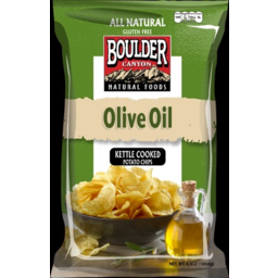 Photo of Boulder Canyon Olive Oil Kettle Cooked Potato Chips