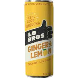 Photo of Lo Bros Kombcha Ginger & Lemon