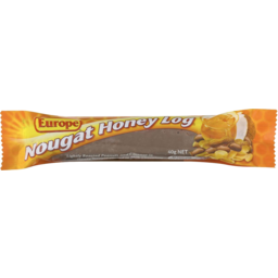 Photo of Cadbury Europe Nougat Honey Log Chocolate Bar 40g