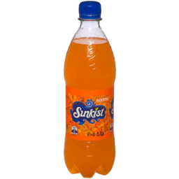 Photo of Sunkist Orange Soft Drink Bottle 600ml