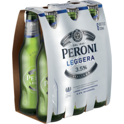 Photo of Peroni Leggera 3.5% Bottles