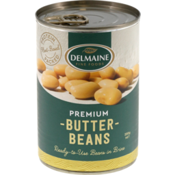 Photo of Delmaine Butter Beans 390g