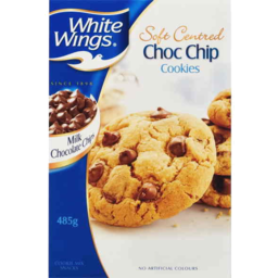 Photo of WHITE WINGS SOFT CENTRED CHOC CHIP COOKIES
