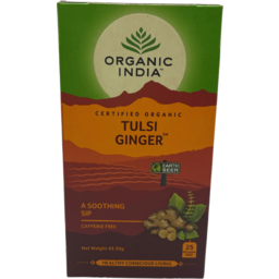 Photo of Organic India Tulsi Ginger Tea 25pk