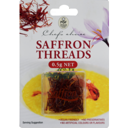 Photo of Chef's Choice Saffron Threads .5g