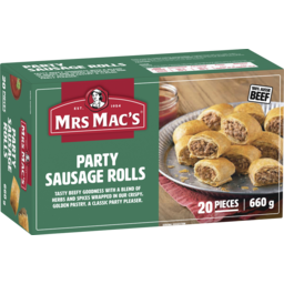 Photo of Mrs Mac's Party Sausage Rolls 20.0x660g