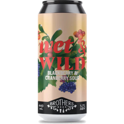 Photo of Brothers Wet & Wild Blackberry & Cranberry Sour Can