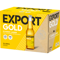 Photo of Export Gold 15 x 330ml Bottles