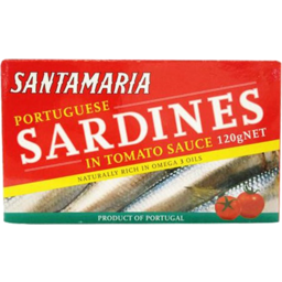 Photo of Santamaria Portuguese Sardines In Tomato 120g