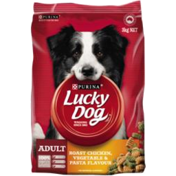 Photo of Purina Lucky Dog Adult Chicken, Vegetable And Pasta Flavour 3kg 3kg