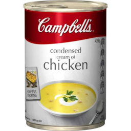 Photo of Campbells Soup Condensed Cream of Chicken 420g