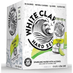 Photo of Whiteclaw Lime Seltzer Can 4x330ml