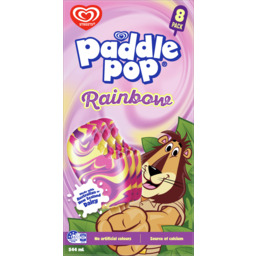 Photo of Paddle Pop Ice Cream Rainbow 8pk