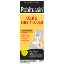 Photo of Robitussin Expectorant Cold & Chesty 200ml