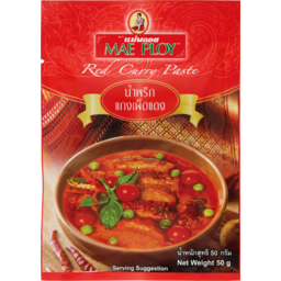 Photo of Mae Ploy Red Curry Paste