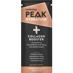 Photo of Melrose Peak Hydration + Collagen Booster Passionfruit Hibiscus