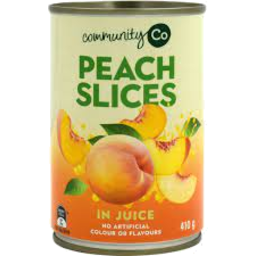 Photo of Community Co Peach Sliced Juice