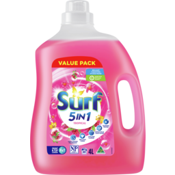 Photo of Surf Liquid Washing Detergent Tropical 80 Washes